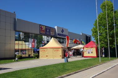 23 Mayıs 2015, Kişinev, Moldova, devam eden etkinlikler için Showroom