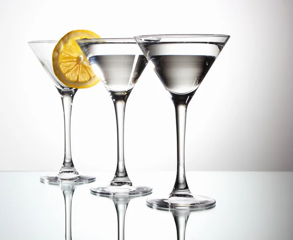 Gläser Martini — Stockfoto