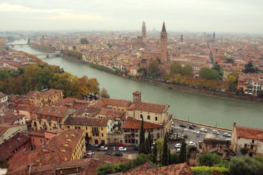 Verona görünümünden üst noktası.