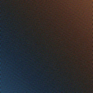 Teal-turuncu kumaş arka plan. Nokta gradyanı