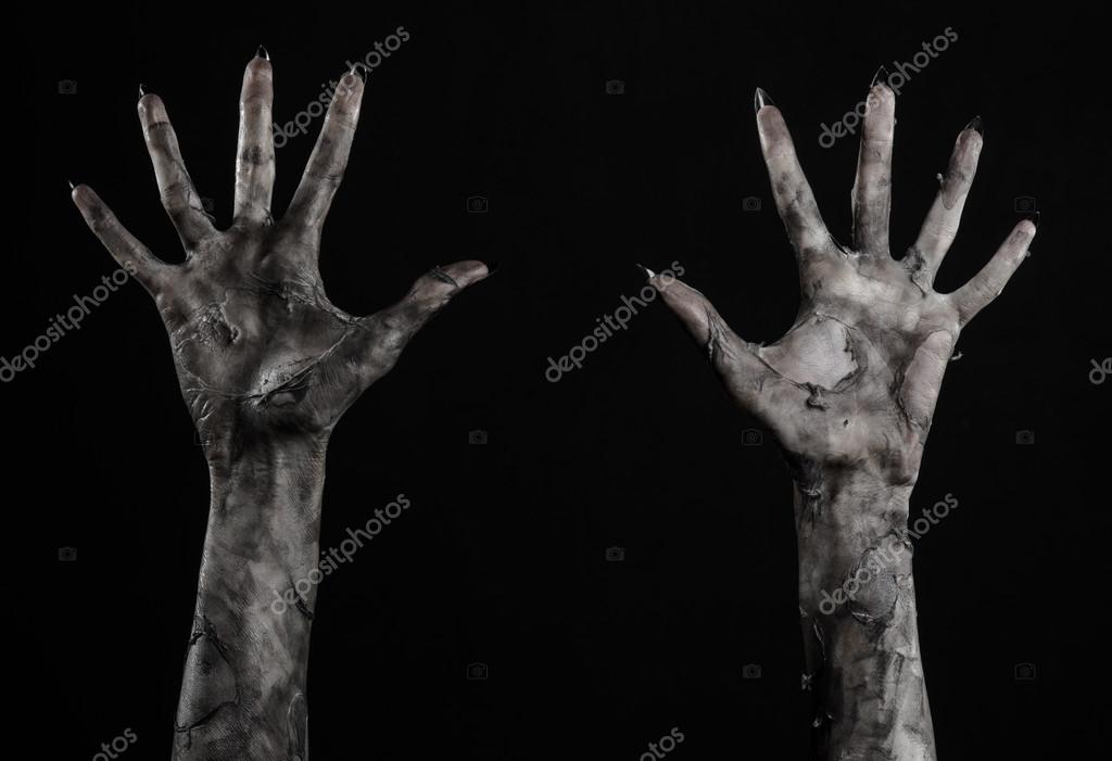 Black Hand Of Death The Walking Dead Zombie Theme Halloween Theme Black Hand Of Death The Walking Dead Zombie Theme Halloween Theme