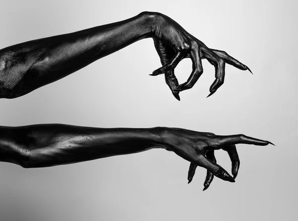 死の黒い手 — ストック写真