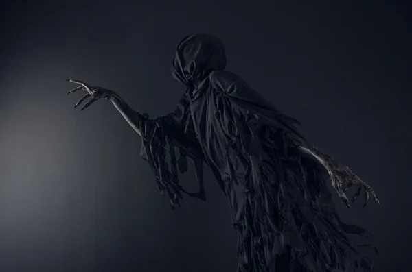 Death on a black background, Dementor — Stock Photo, Image