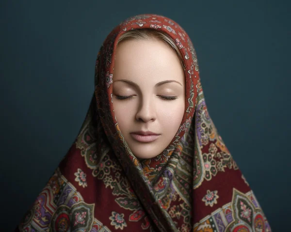 女性美容手帕 — 图库照片