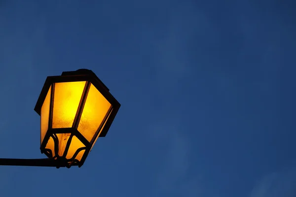 Klasický pouliční lampa Detail Stock Snímky