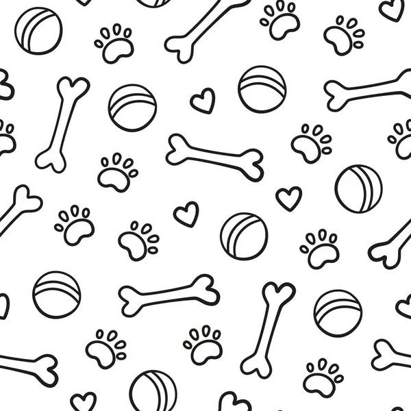 Farklı cinslerden köpekleri olan kusursuz desenler. Corgi, Beagle, Chihuahua, Terrier, Pomeranya
