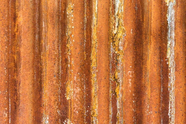 Oude roestige golfplaten textuur — Stockfoto