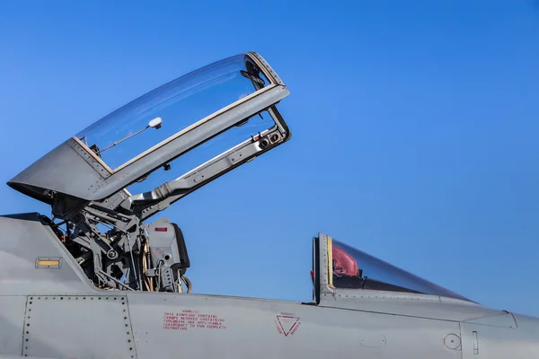 F-5e 타이거 전투기 사출 좌석 — 스톡 사진