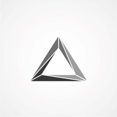 üçgen logo simge.