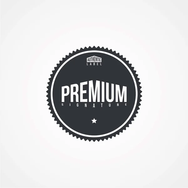 Label de qualité premium — Image vectorielle