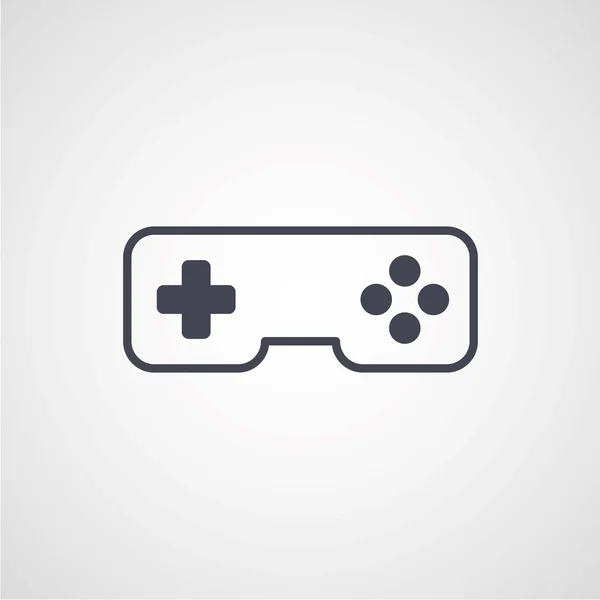 Game console theme — Stock Vector