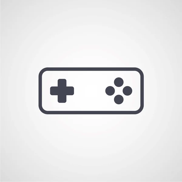 Game console theme — Stock Vector