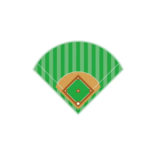 Baseball tematu, pola — Wektor stockowy