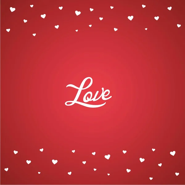 Amor Dia dos Namorados — Vetor de Stock