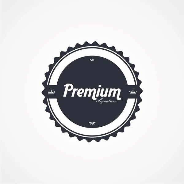 Etiqueta de calidad premium — Vector de stock