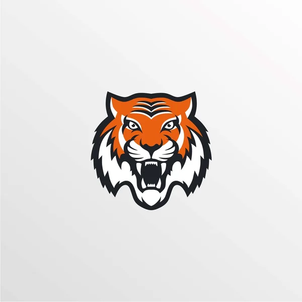 Logo tigre. Vetor —  Vetores de Stock