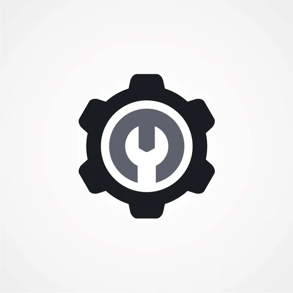 Cog Settings Icono — Vector de stock