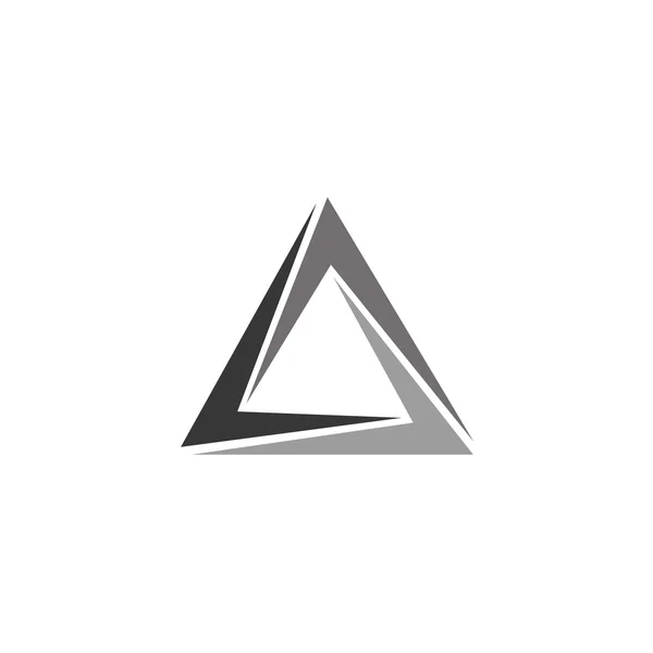 三角形のロゴ アイコン. — ストックベクタ