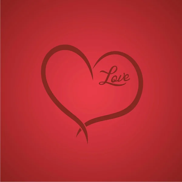 Amor Día de San Valentín — Archivo Imágenes Vectoriales