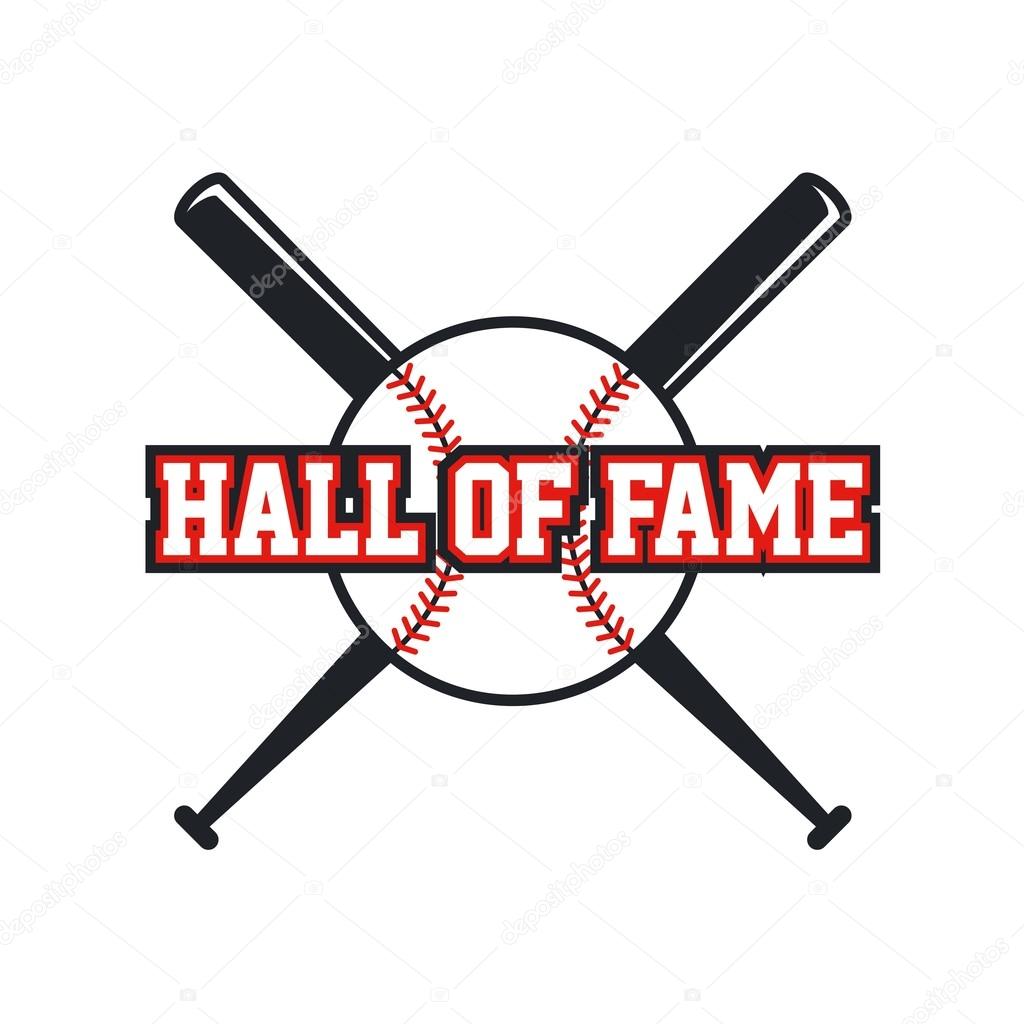 Baseball theme, Hall of fame — Stock Vector © vectorfirst ...