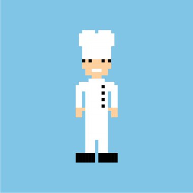 piksel Şef avatar adam