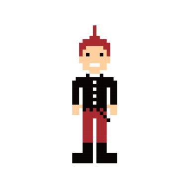 piksel punk avatar adam