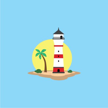 plaj deniz feneri sahil manzarası