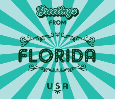 Florida tebrik kartı 