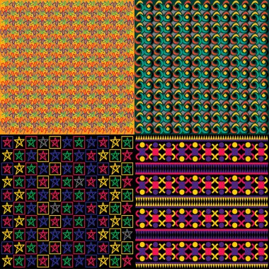 soyut vintage sorunsuz bilmece