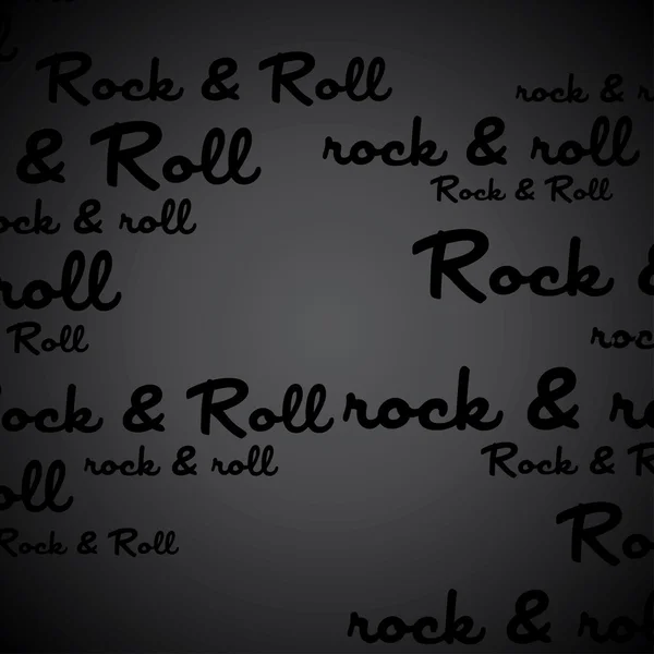 Rock and roll background — Stock Vector