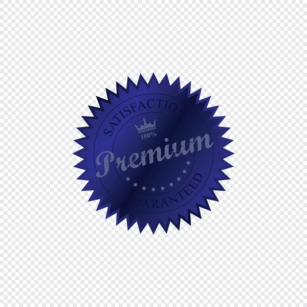 Premium label icon — Stock Vector