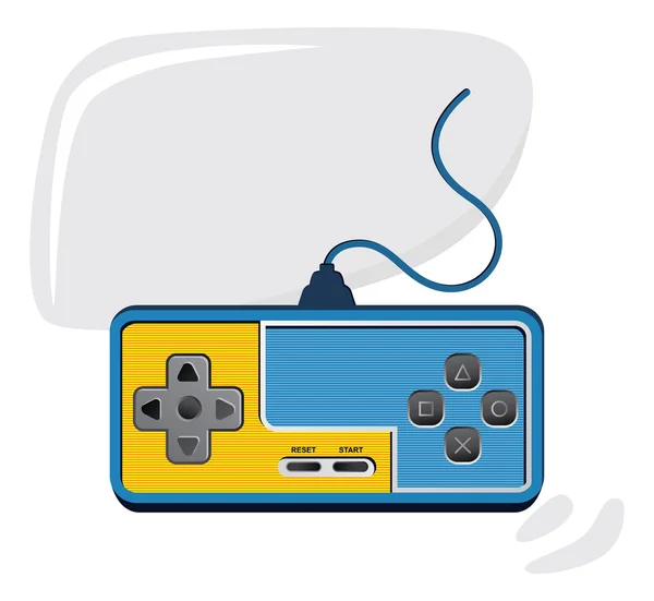 Joystick console de jeu — Image vectorielle