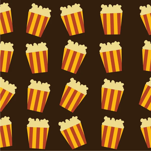 Frites thème fastfood — Image vectorielle