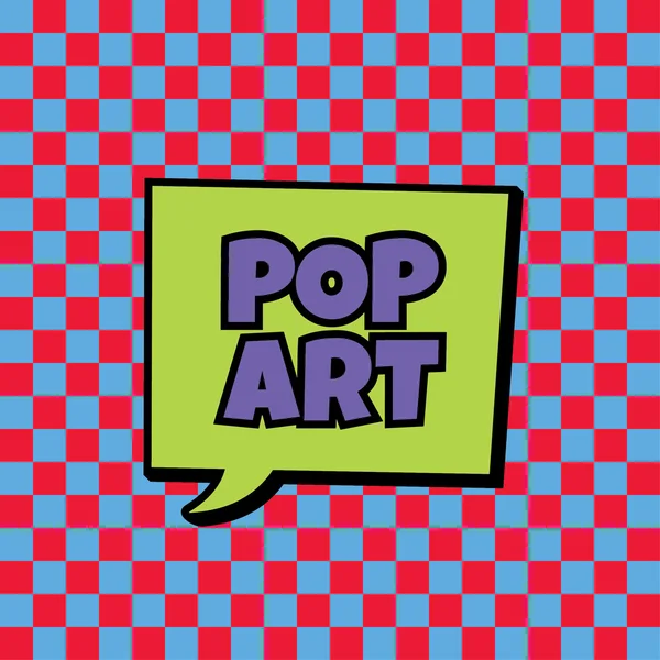 Pop art icon — Stock Vector