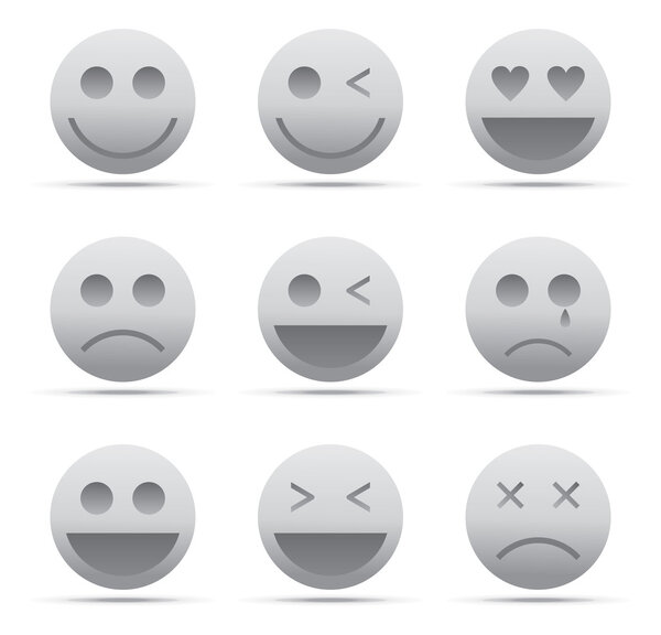 Коллекция смайликов для мужчин
 