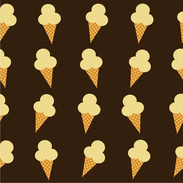 カラフルなアイスクリーム — ストックベクタ