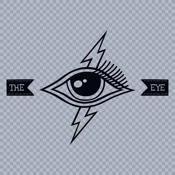 Symbol starożytnego oko — Wektor stockowy