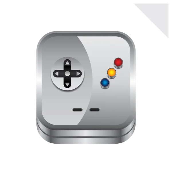 Pictograma joystick icono — Vector de stock