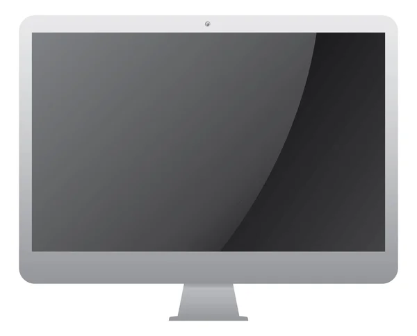 Icono del monitor de escritorio — Archivo Imágenes Vectoriales