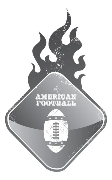 Thème football américain — Image vectorielle