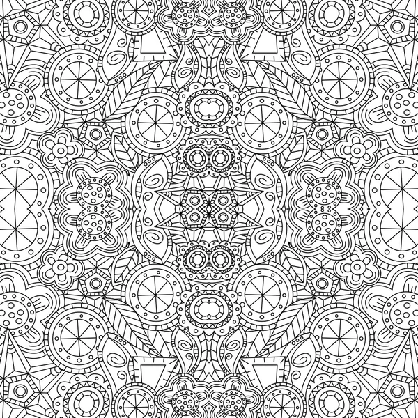 Ethnic seamless pattern — Stock Vector