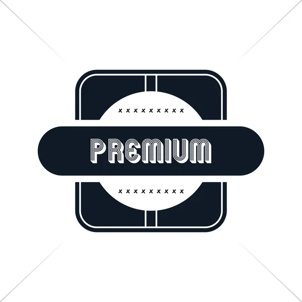 Adesivo etichetta Premium — Vettoriale Stock