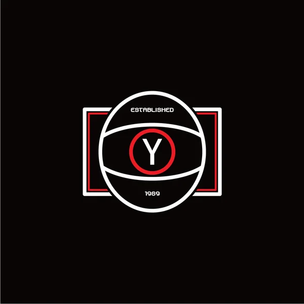 Modern vintage logo — Stok Vektör