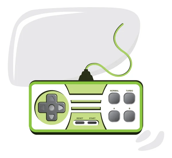 Game console joystick — Stock Vector