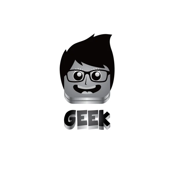 Gentleman gezicht avatar — Stockvector