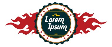 Chopper motosiklet Tema