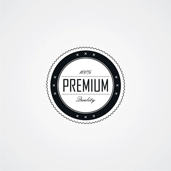 Etiqueta antigua premium — Vector de stock