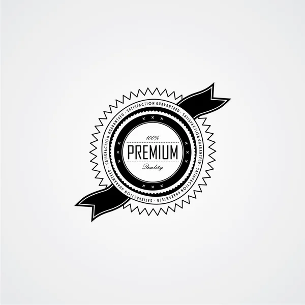 Premium oude label — Stockvector