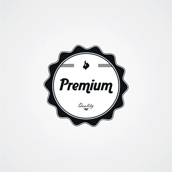 Premium old label — Stock Vector