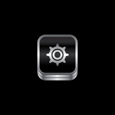 COG ayarı metal plaka simgesi